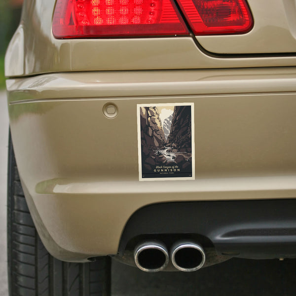 Black Canyon of the Gunnison National Park Colorado River Vinyl Sticker