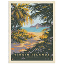 Virgin Islands National Park Beach Vinyl Sticker