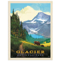 Glacier National Park Montana Bears Vinyl Sticker