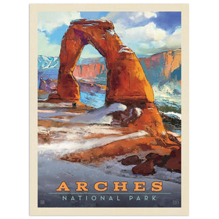 Arches National Park Utah Delicate Arch Vinyl Sticker