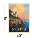 Acadia National Park Maine Lighthouse Vinyl Sticker