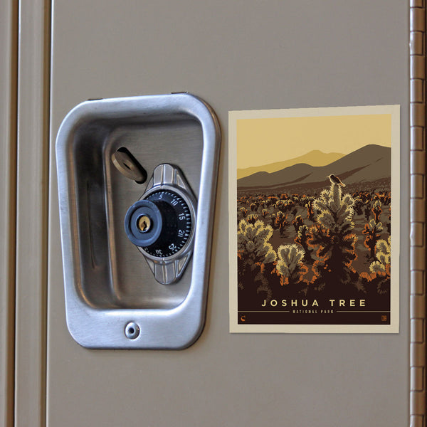 Joshua Tree National Park California Cacti Vinyl Sticker