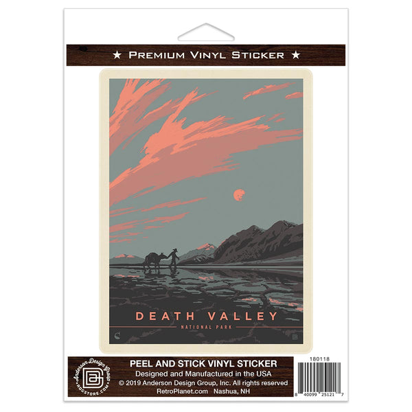 Death Valley National Park California Nevada Vinyl Sticker