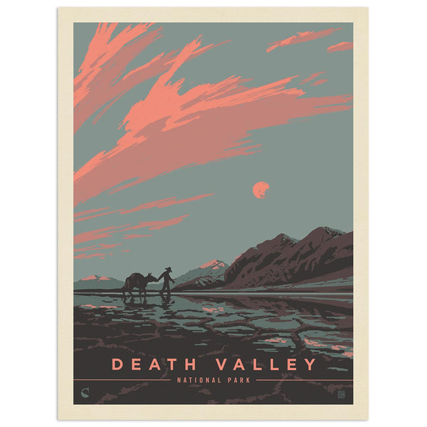 Death Valley National Park California Nevada Vinyl Sticker