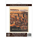 Bryce Canyon National Park Utah Hoodoos Vinyl Sticker