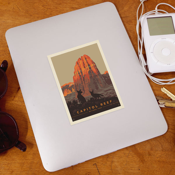 Capitol Reef National Park Utah Vinyl Sticker