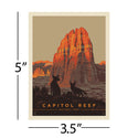 Capitol Reef National Park Utah Vinyl Sticker