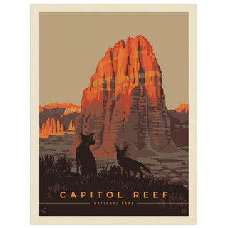 Capitol Reef National Park Utah Vinyl Sticker