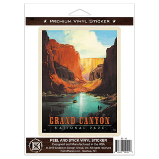 Grand Canyon National Park Arizona River Vinyl Sticker