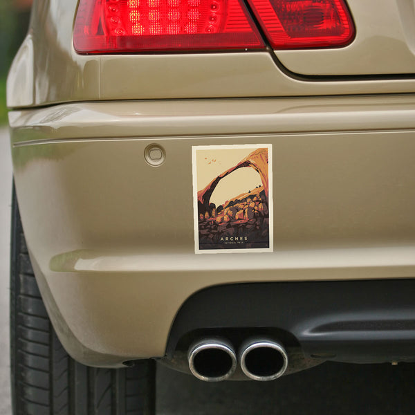 Arches National Park Utah Devils Garden Vinyl Sticker