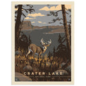 Carter Lake National Park Oregon Vinyl Sticker