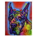 Doberman Pinscher Dog Dean Russo Vinyl Sticker