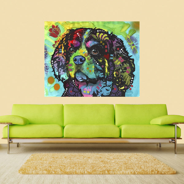 Spaniel Dog As Big As Life Dean Russo Wall Decal
