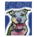 Pit Bull Dog I'll Sit For You Dean Russo Wall Decal