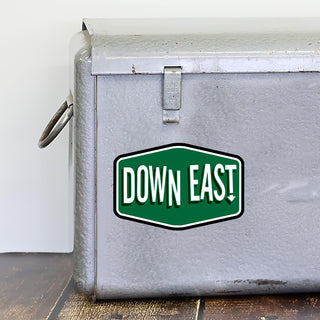 Maine Down East Die Cut Vinyl Sticker