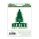 Maine Got Wood Mini Vinyl Sticker