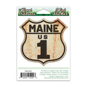 Maine US 1 Mini Vinyl Sticker