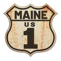 Maine US 1 Mini Vinyl Sticker