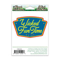 Maine Wicked Fun Time Mini Vinyl Sticker