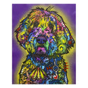 Terrier Dog Dean Russo Mini Vinyl Sticker
