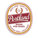 Portland Maine Pub Crawl West East End Munjoy Hill Old Port Die Cut Sticker