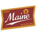 Maine Dirigo State Motto Beer Label Mini Vinyl Sticker