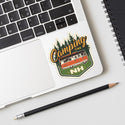 New Hampshire Camping Time State Pride Vinyl Sticker