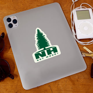 New Hampshire Got Wood Tree State Pride Vinyl Sticker