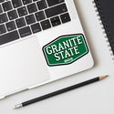 New Hampshire Granite State 603 State Pride Vinyl Sticker