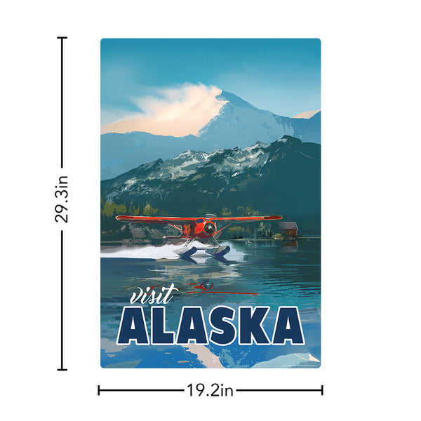 Visit Alaska State Travel Decal