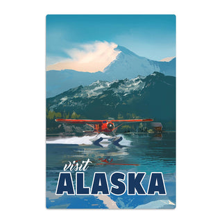 Visit Alaska State Travel Decal