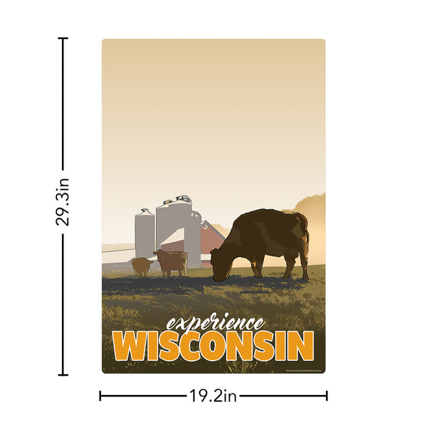 Experience Wisconsin State Travel Decal