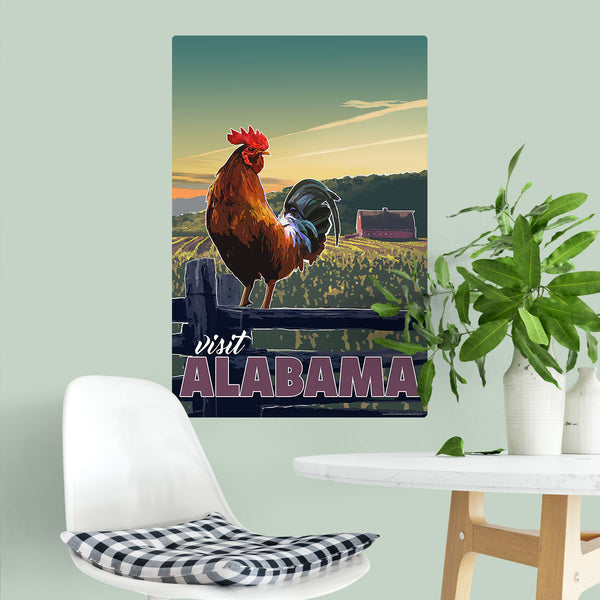 Visit Alabama State Travel Decal