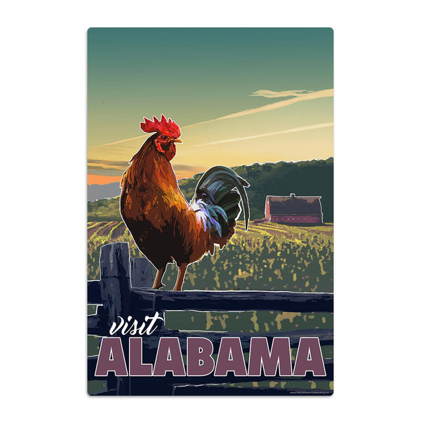 Visit Alabama State Travel Decal