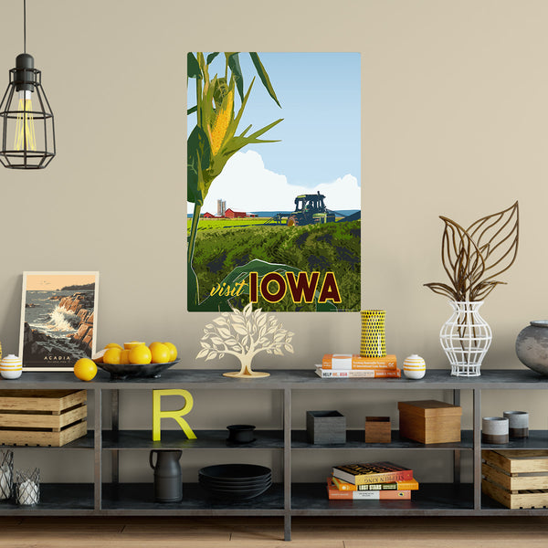 Visit Iowa State Travel Decal