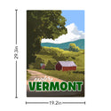 Explore Vermont State Travel Decal