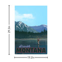 Discover Montana State Travel Decal