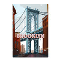 New York Brooklyn Bridge State Travel Decal