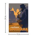 Experience Louisiana State Travel Decal