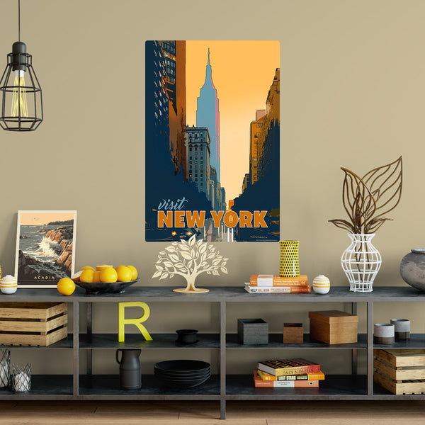 Visit New York Empire State Building State Travel Decal