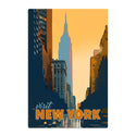 Visit New York Empire State Building State Travel Decal