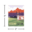 Grand Teton National Park Wyoming Bighorn Sheep Vinyl Sticker