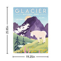 Glacier National Park Montana Mountain Goat Decal
