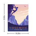 Yosemite National Park California Climber Decal