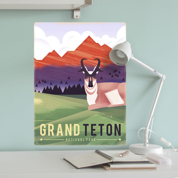 Grand Teton National Park Wyoming Bighorn Sheep Decal
