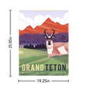 Grand Teton National Park Wyoming Bighorn Sheep Decal