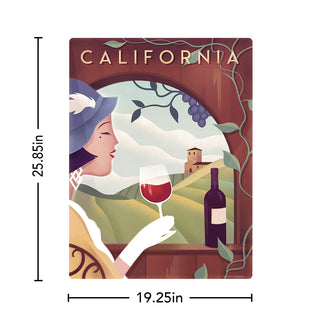 California Wine Country Decal