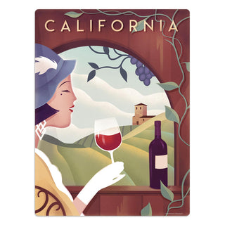 California Wine Country Decal