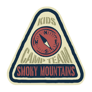 Kids Camp Team National Parks Die Cut Vinyl Sticker