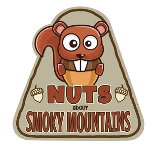 Kids Camp Nuts About National Parks Die Cut Vinyl Sticker